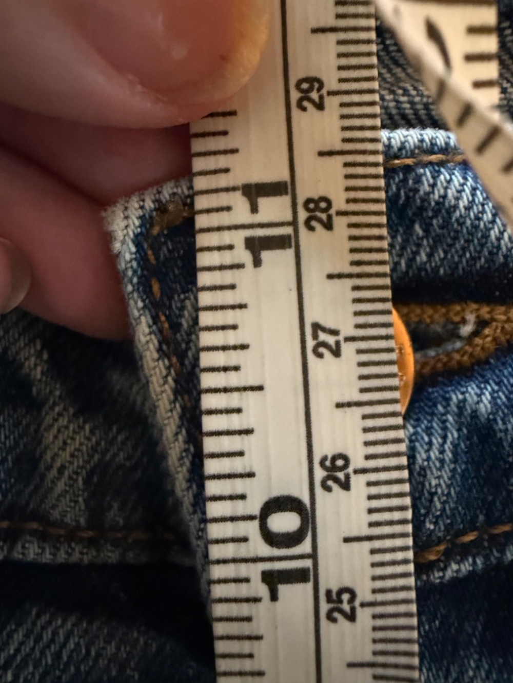 Jamie Haller Straight-Leg Women’s Jeans in Medium Blue 24 - Picture 7 of 9
